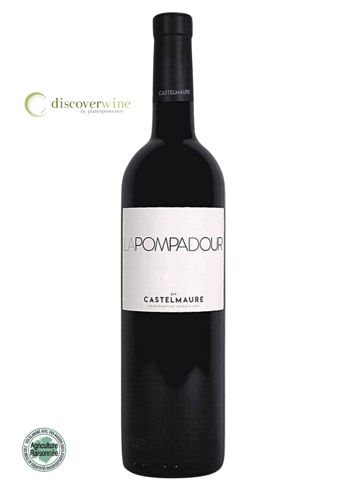AOP Corbières<br>Cave de Castelmaure - La Pompadour 2022<br>75cl