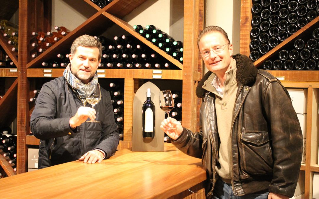 Lovely wine at Château Romanin