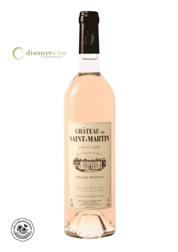 AOP Côtes de Provence<br>Cru Classé<br>Château Saint Martin - Grande Réserve 2023<br>75cl