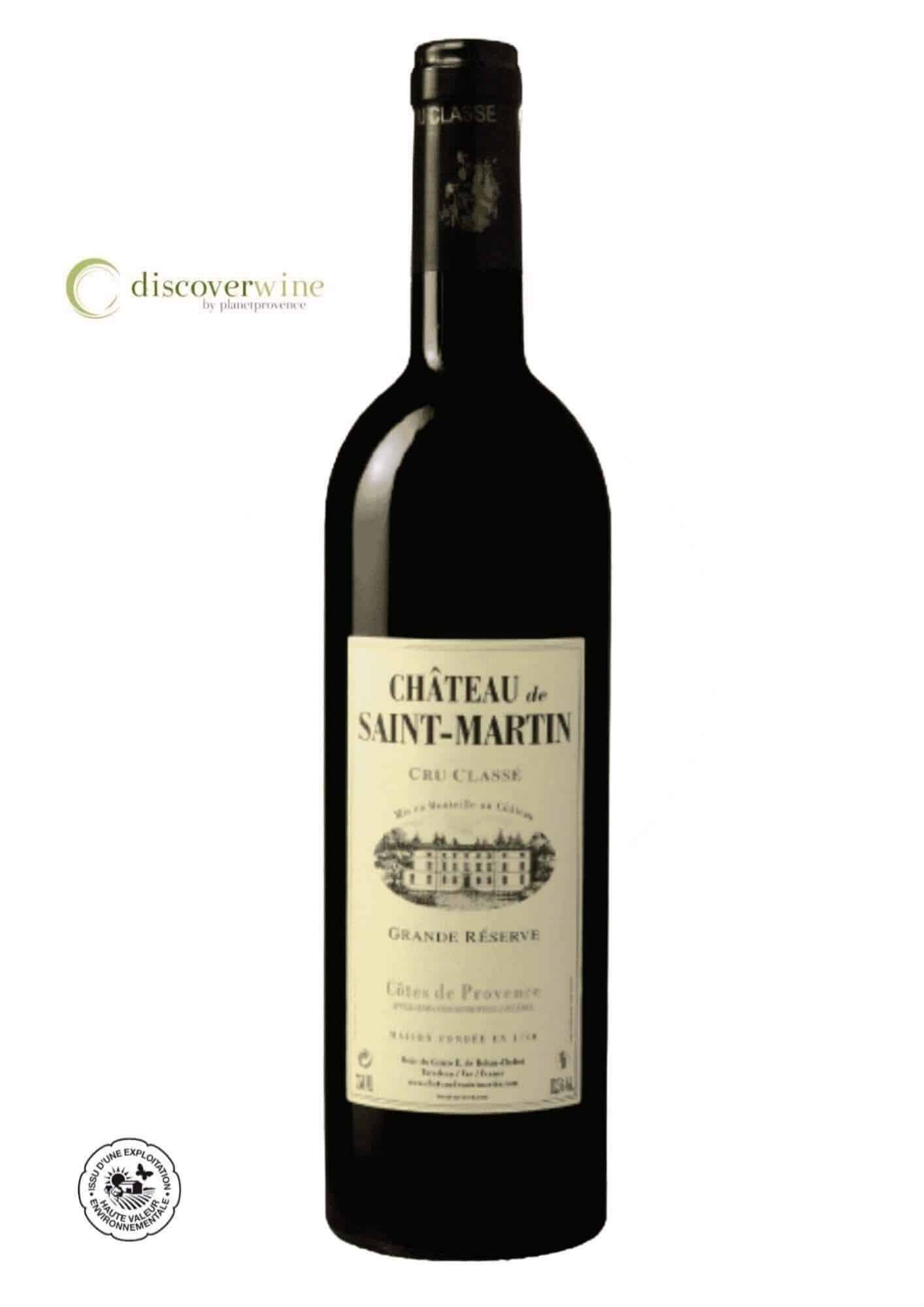 AOP Côtes de Provence<br>Cru Classé<br>Château Saint Martin - Grande Réserve 2021<br>75cl